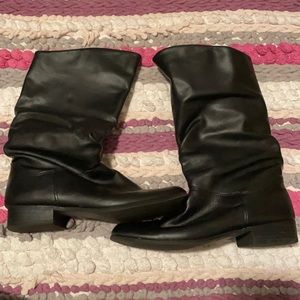 Black boots never worn. Size 7.5
